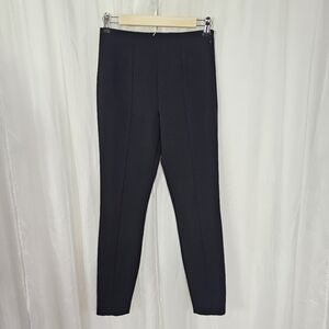 T by Alexander Wang black ponte skinny pant side zip size 0